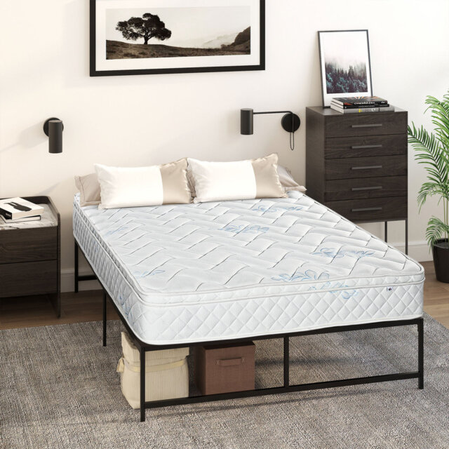 HOMCOM Pocket Sprung Mattress