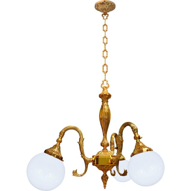 Fortner 3 - Light Candle Style LED Chandelier