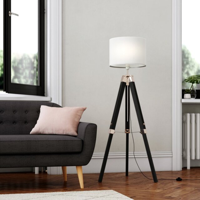 Bella Vista 127.5cm Tripod Floor Lamp