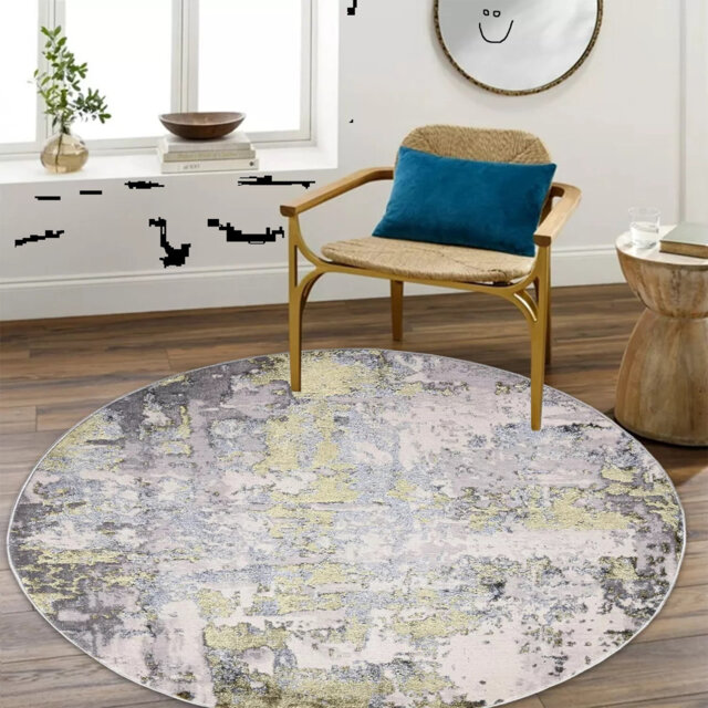 Round Anahira 120x120 Area Rug