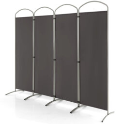 Foulger 221cm W x 188cm H 4 - Panel Folding Room Divider