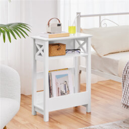Modern Slim Compact Side Table