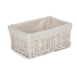 Shinde Wicker Lined Storage Basket