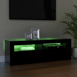 Liza  TV Cabinet with LED Lights 120x35x40 cm