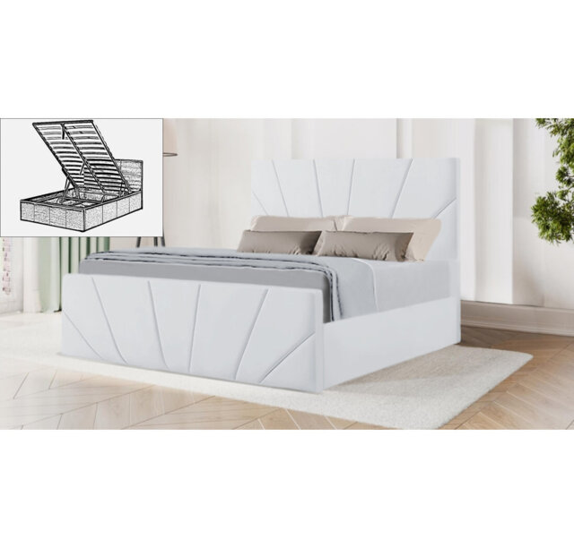 Clemencia Upholstered Ottoman Storage Bed