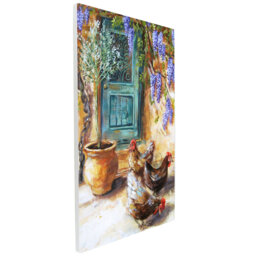 JUDITH YATES Farmhouse Wall Decor on Ceramic