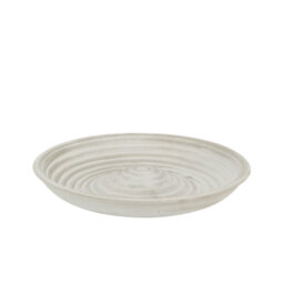 Bird Bath Ceramic Grey