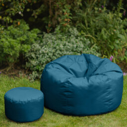 icon Classic Indoor Outdoor Bean Bag Chair & Pouffe