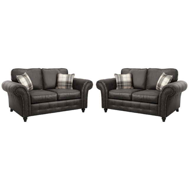 Bodnar 2 - Piece Faux Leather Living Room Set