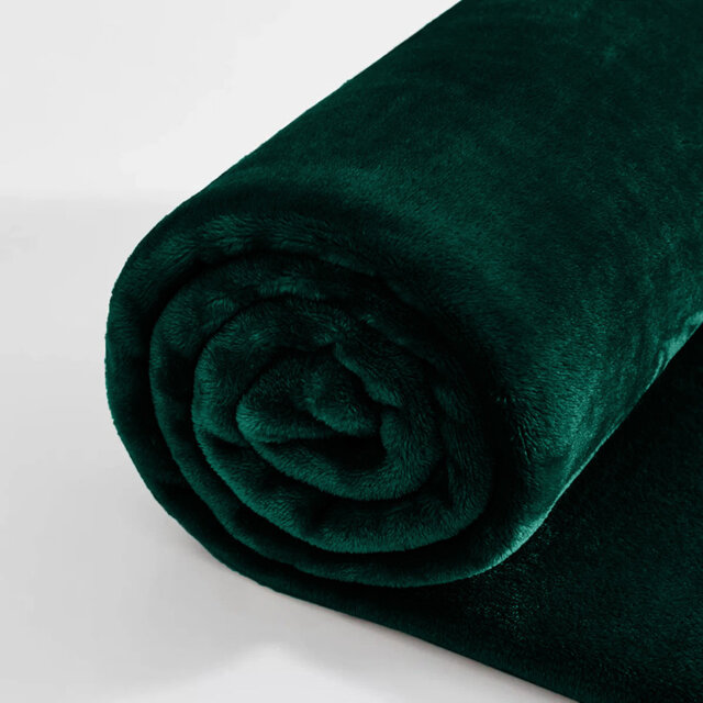 Reversible Mink Faux Fur Plush Fleece Throw/ Blanket