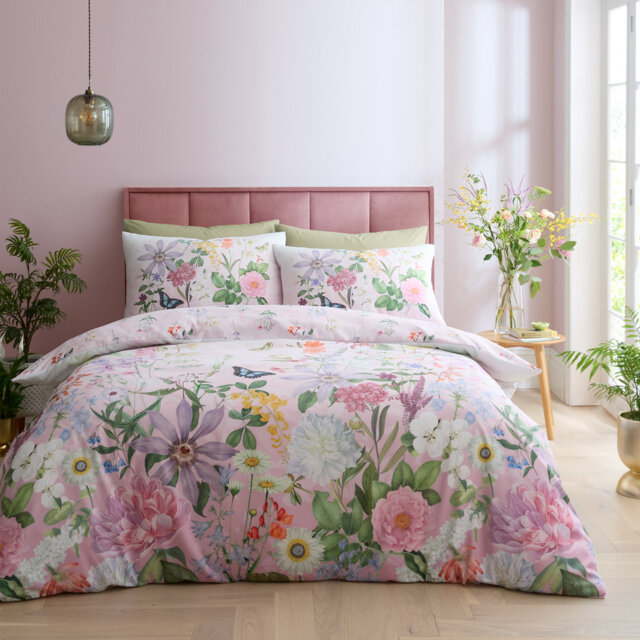 RHS x CL Enchanted Butterfly Garden So Soft Duvet Cover Set