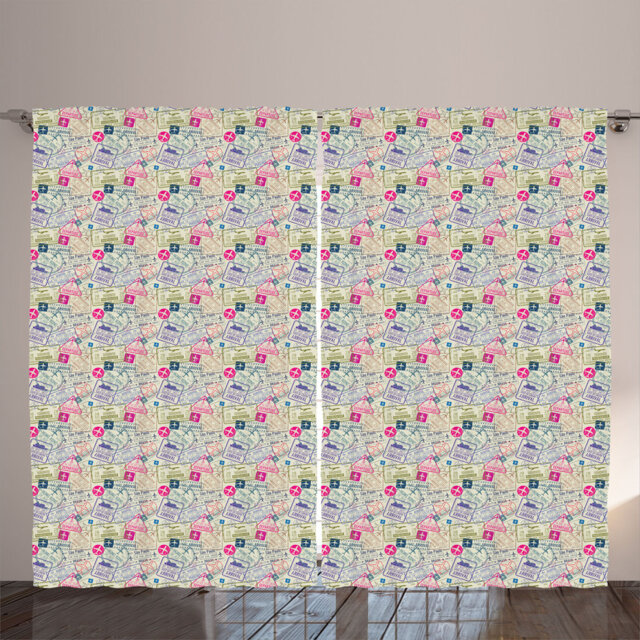 Polyester Standard Grommet / Eyelet Curtain Pair