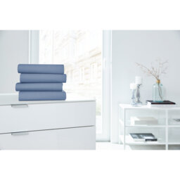 Cotton Blend Jersey Knit Fitted Sheet