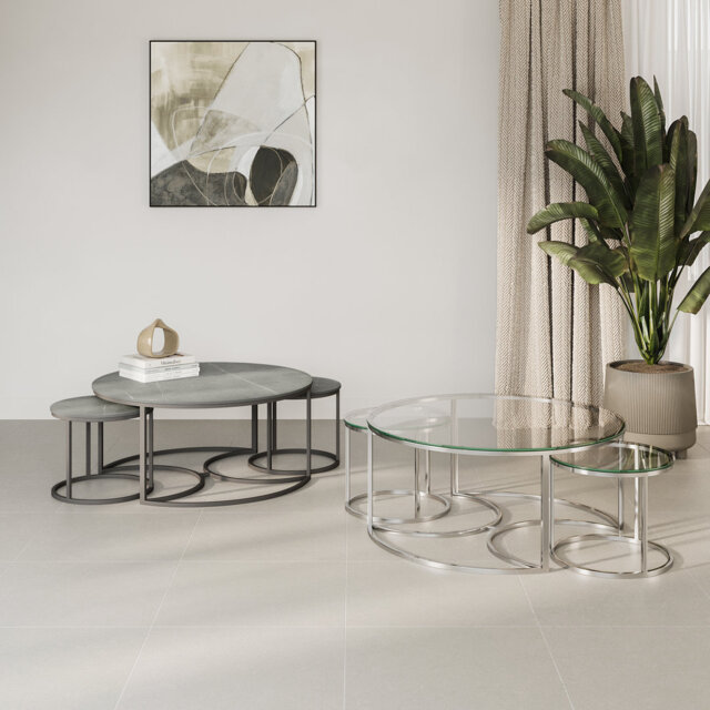 Ashanti-Leigh Solid Coffee Table with Storage