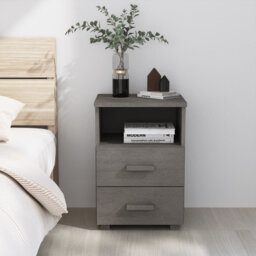 Ebern Designs Bedside Cabinets 40X35x62 Cm Solid Wood Pine
