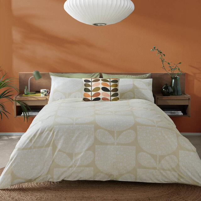 Orla Kiely Block Garden Cream Duvet Cover Set