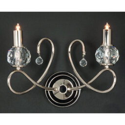 Steel Candle Wall Light