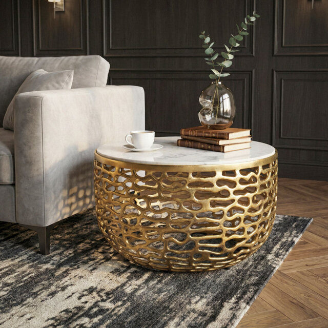 Drum Coffee Table