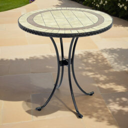 Henley Garden Ceramic Mosaic Bistro Table