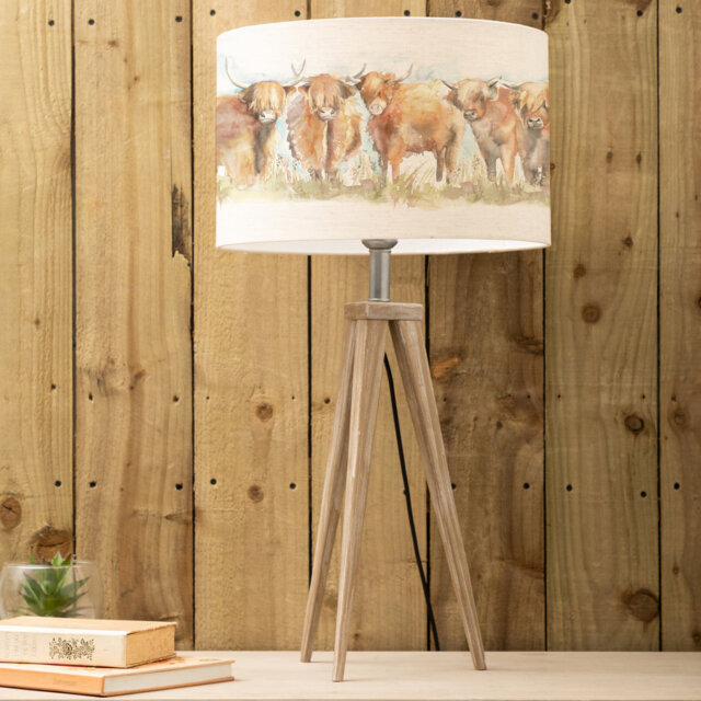 Voyage Maison Aratus & Highlandcattle Eva Table Lamp 75 X 40 X 40Cm