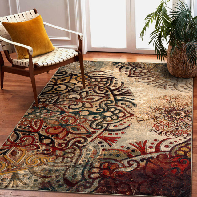 Julie Oriental Wool Area Rug