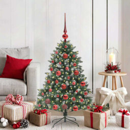 Artificial Christmas Tree with 150 LEDs 85 x 85 x 120 cm