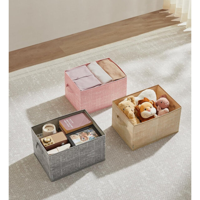 Rebrilliant Fabric Decorative Basket