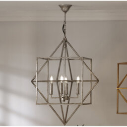 Riey 4 - Light Geometric Chandelier