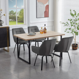 Abigailgrace 48cm H Velvet Upholstered Dining Chair