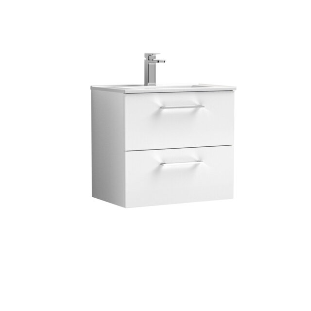 Arno 605mm Single Bathroom Vanity with Integrated Vitreous China Basin