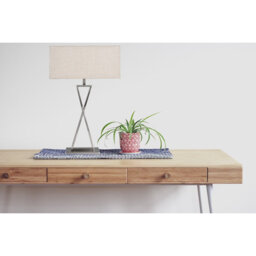 Avory 64cm Rectangle Metal Narrow Table Lamp