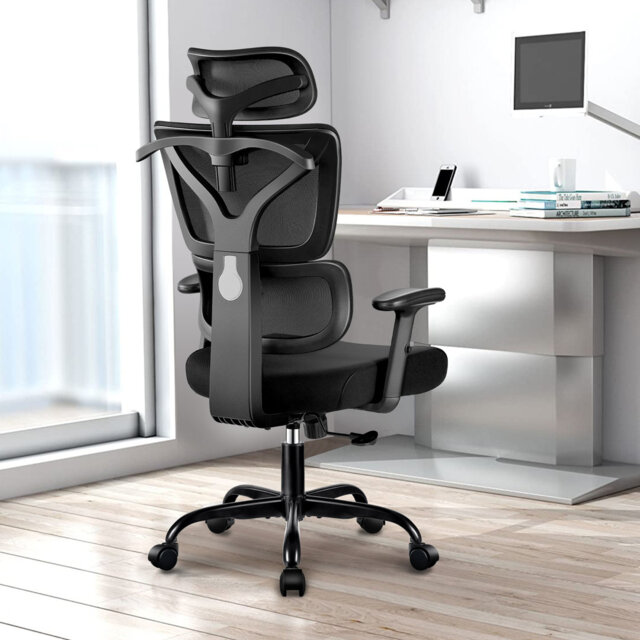 Jumaane Ergonomic Mesh Gaming Chair with Headrest
