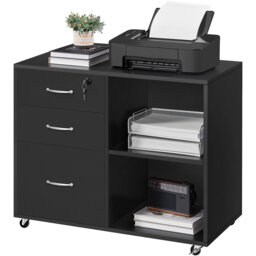 80cm Wide 3 -Drawer File Cabinet
