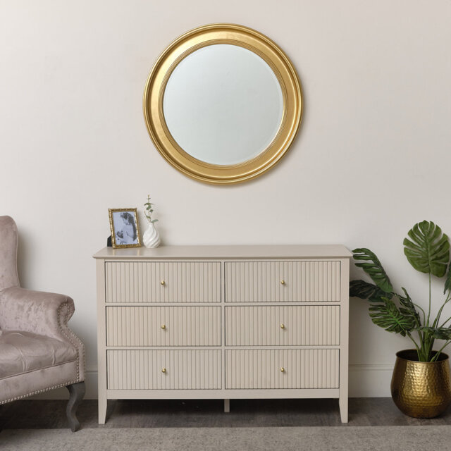 Cato Round Mirror