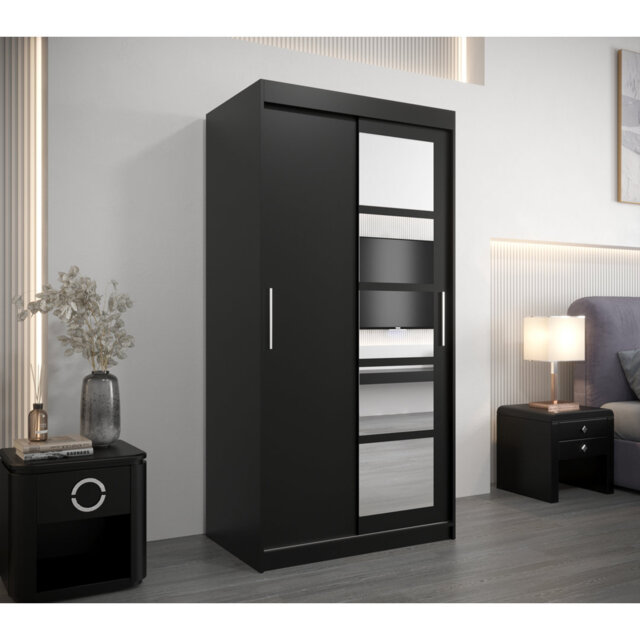 Aaisha 2 Door Manufactured Wood Wardrobe