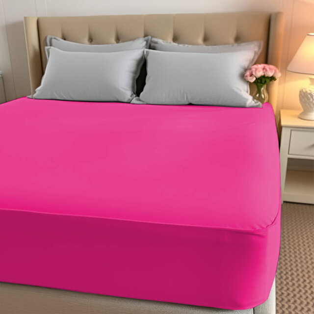 Paul's Microfibre Super Soft Brushed Deep Fitted Bed Sheet