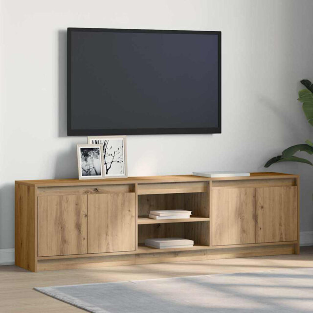 TV Cabinet 180 X 34 X 50 Cm Engineered Wood