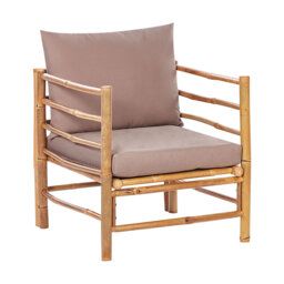 CERRETO Wood Outdoor Lounge Chair
