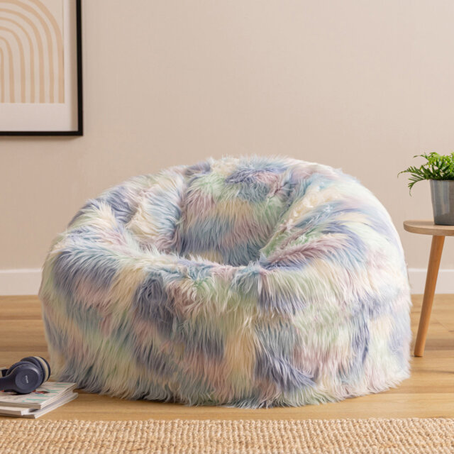 Bean Bag Bazaar Kingston Faux Fur Bean Bag