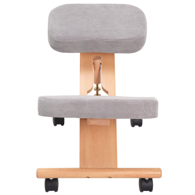 Height Adjustable Wooden Orthopaedic Kneeling Chair