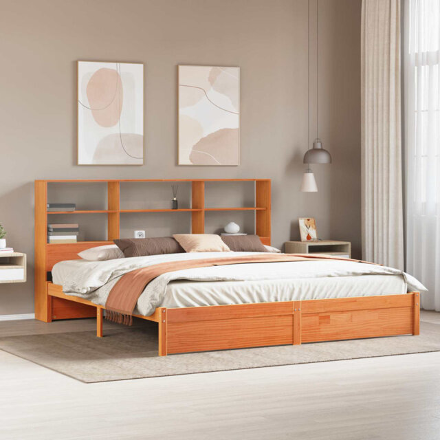 Solid Wood Bed