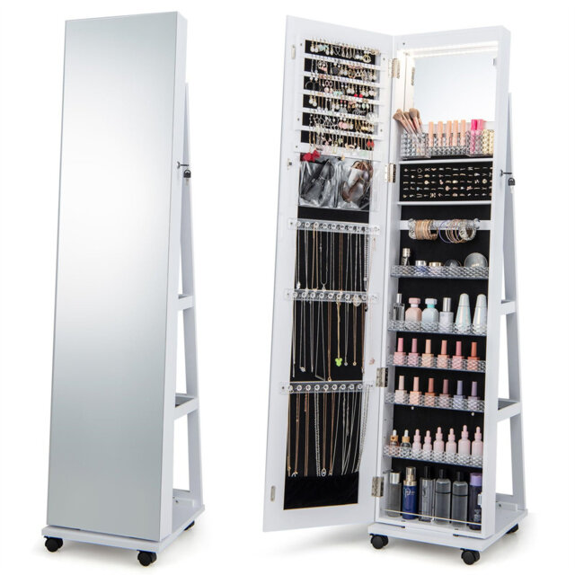 Neythan Freestanding Jewelry Armoire