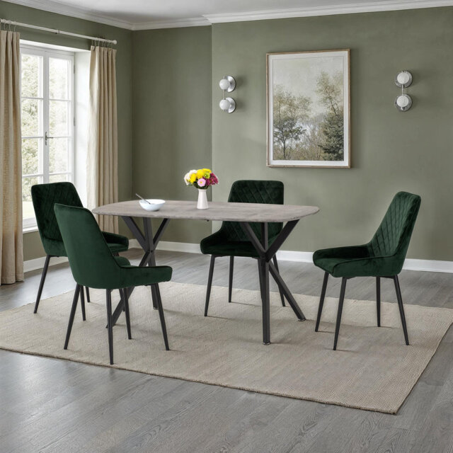 Mizel 4 - Person Dining Set