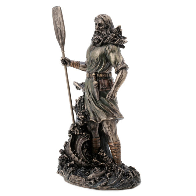 Nader God of North Njord Dorado De Figurine