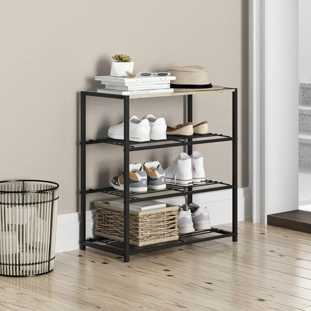 12 Pair Shoe Rack