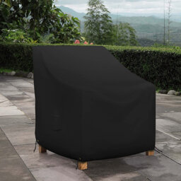 High Density Waterproof Outdoor Chair Cover, All Weather Protection Patio Deep Seat Corner Chair Cover