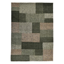 Dalas Hand Knotted Wool Green Indoor Rug