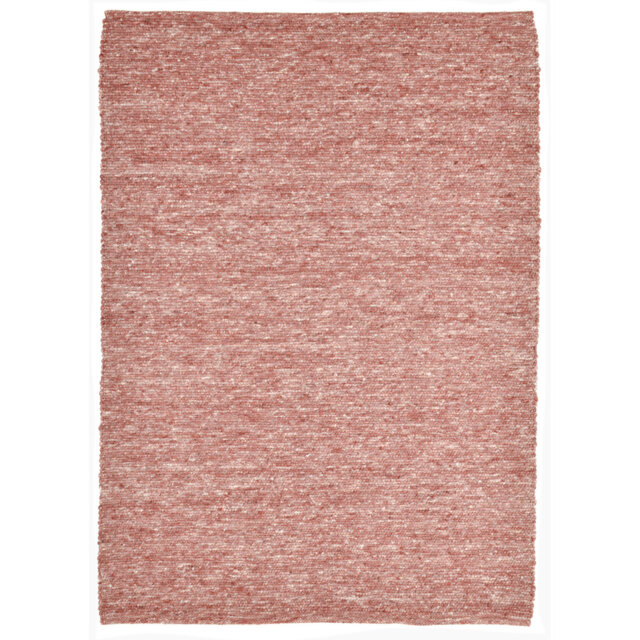Hand Woven Wool Red Indoor Rug
