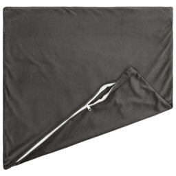 Dark Grey Cushion Cover