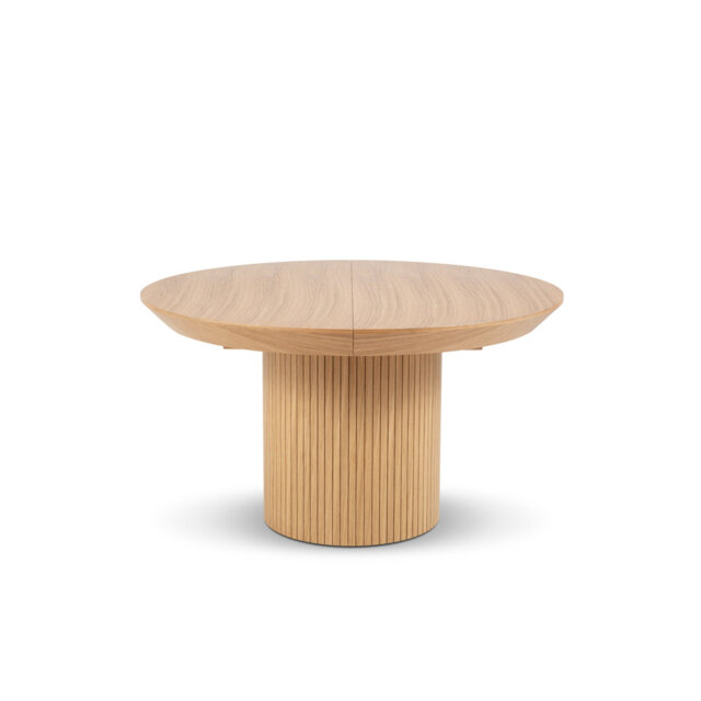 Round Solid Wood Pedestal Dining Table